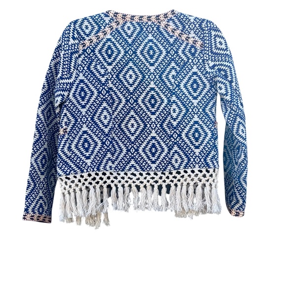 Revolve Tularosa Santa Fe Fringe Jacket Size Small - Picture 5 of 12